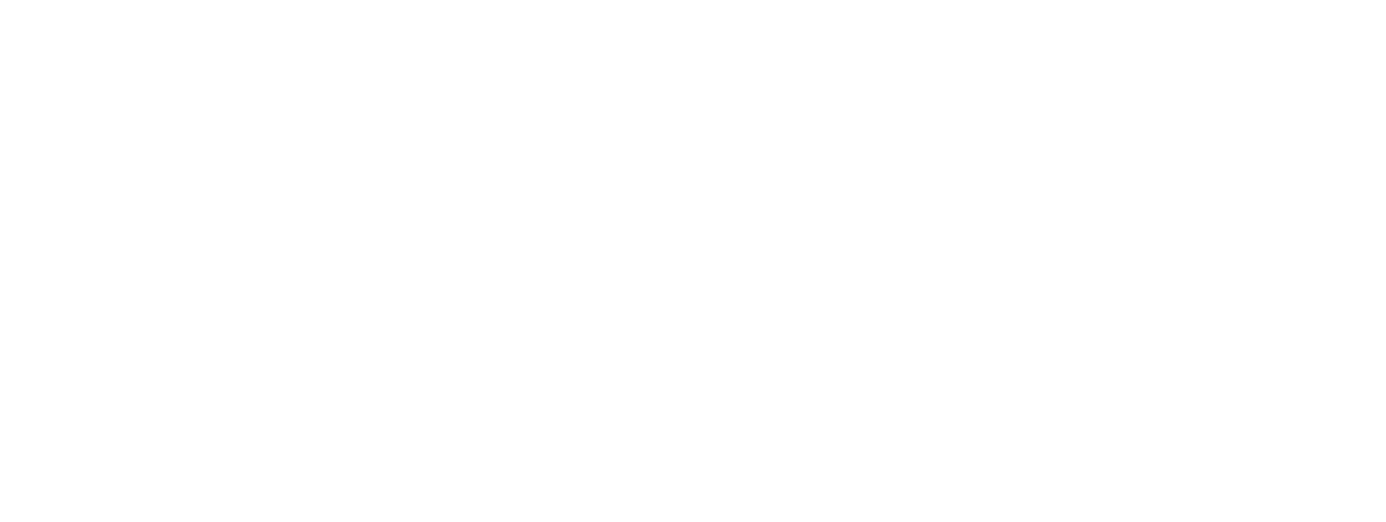 White lockup on gradient